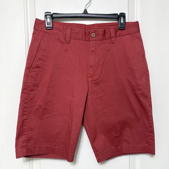 New Tommy Bahama Mens Flat-Front Cotton Shorts Size 30 / 10” Inseam - Picture 3 of 7